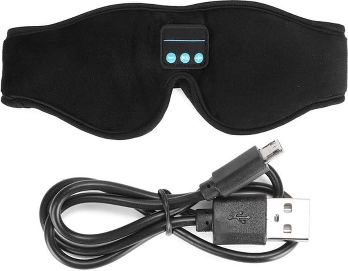 Slaapmasker Bluetooth - Hoofdband Bluetooth - Slaap Koptelefoon - Slaap Headset - Slaapmasker