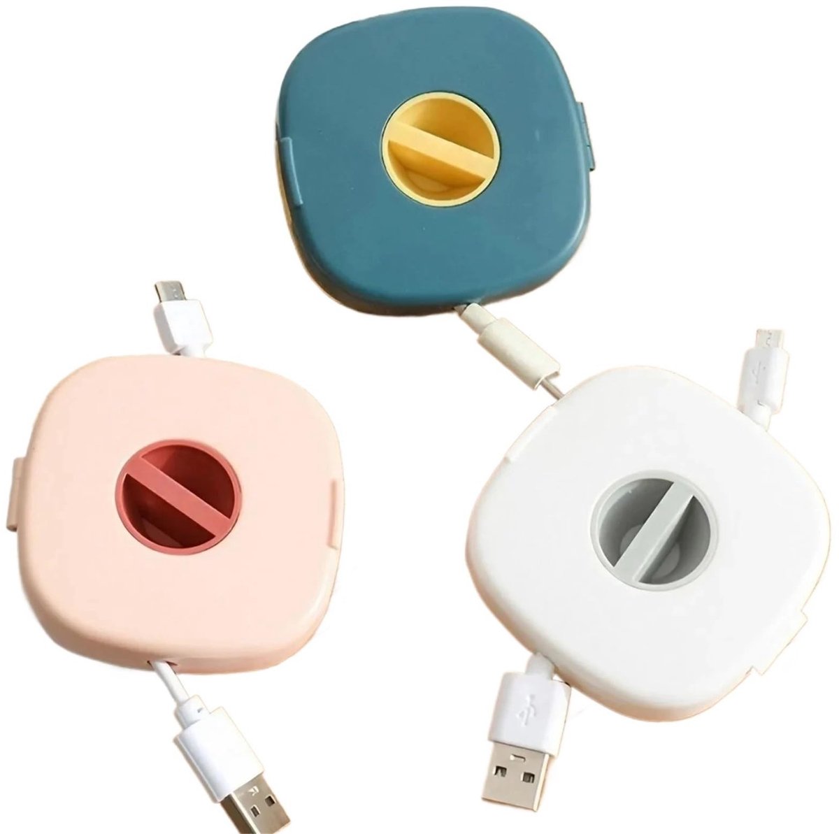 Draagbare Kabelhaspel - Compacte Roterende Organizer