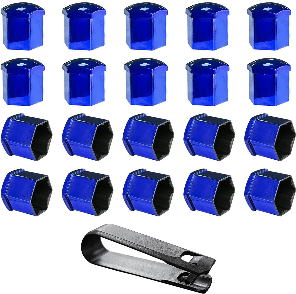 Wheel Nut Covers - 20pcs met Verwijder Tool - Universeel