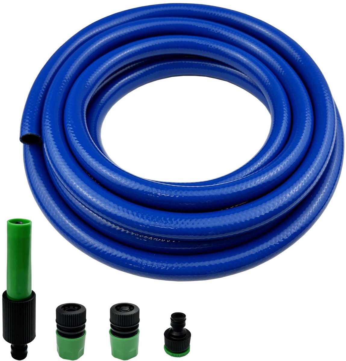 Tuinslang van PVC - 5 meter met kunststof snelkoppeling