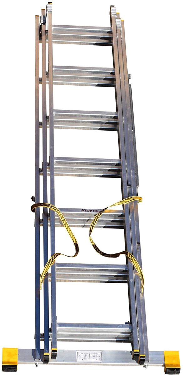 3-element uitschuifladder met stabilisatie - Tot 3,99 m