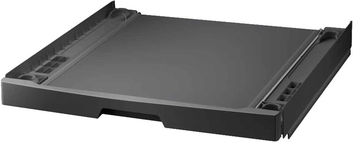 Tussenframe voor Wasmachine en Droger - Zwart
