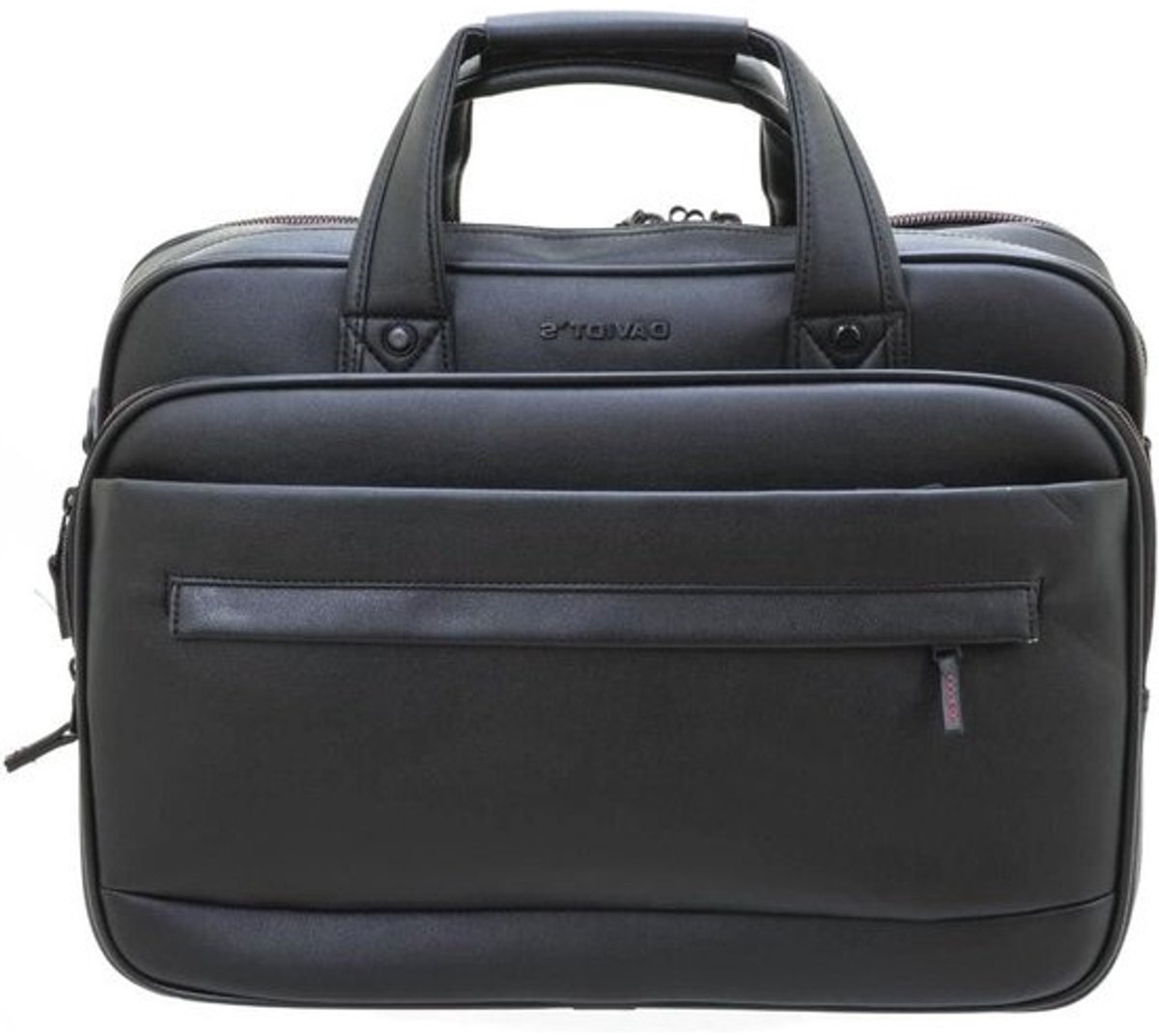 Laptoptas - Zakelijke tas - Werk en studie - Gewatteerd laptopvak - 41 cm - Zwart