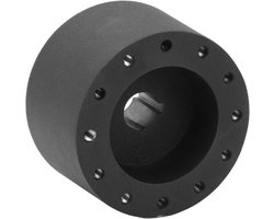 Premium Marine Steering Wheel Hub Adapter met 6 Gaten, Sterke Metaalstructuur en 3/4 Inch Sleuf voor Bootbesturing met 5mm Schroefgaten en Compatibiliteit voor Grant NRG Lecarra GT