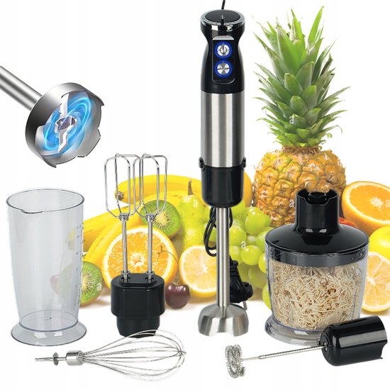 800W Staafmixer 6-in-1 Set