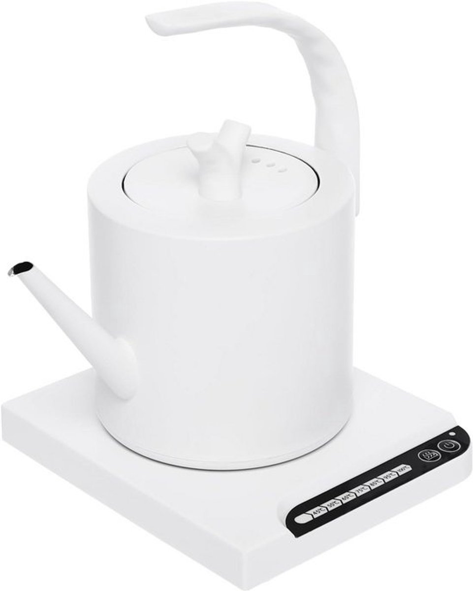 Elektrische Waterkoker - Temperatuurregeling Ketel - Dranken Bereiden - Temperatuur Behoud - 1 Liter - Wit