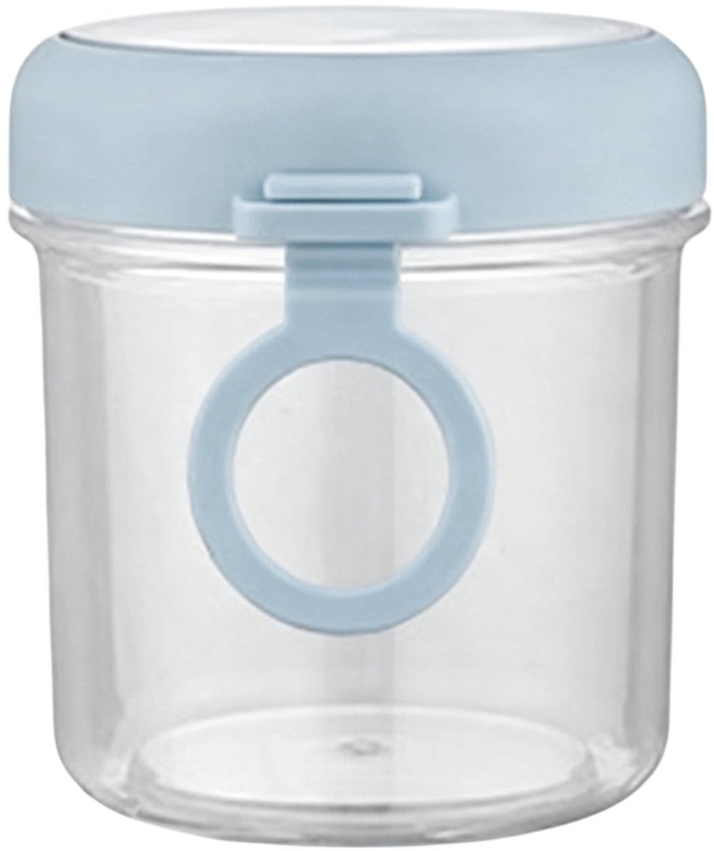 Glascontainer voor overnight oats - Met draaglus - 500 ml