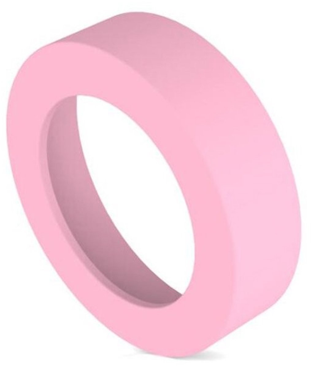 Silicone Beschermhoes voor Fles/Mok - 4 Stuks - Roze