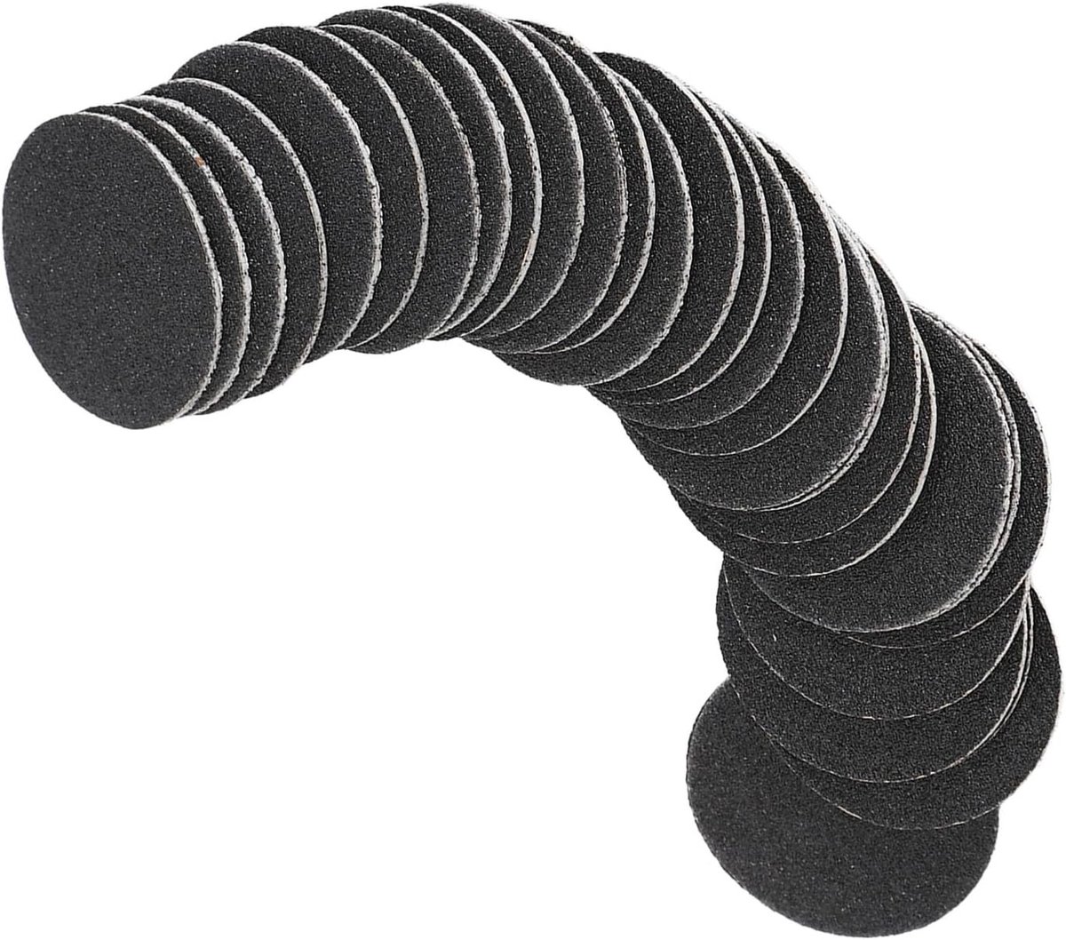 60 Stuks 60 Grit Schuurpapier Pads voor Elektrische Voetvijl - Exfoliërende Schijven voor Pedicure, Voetverzorging en Nagelverzorging