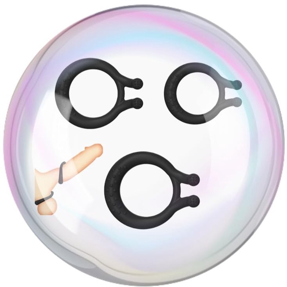 Silicone Yoga Training Ring - 3 verschillende maten