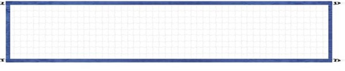 Zwembad Volleybalnet - Water Volleybal Set - Zomerse Spellen - Duurzaam Nylon Materiaal - 457 x 91 cm - Zwart