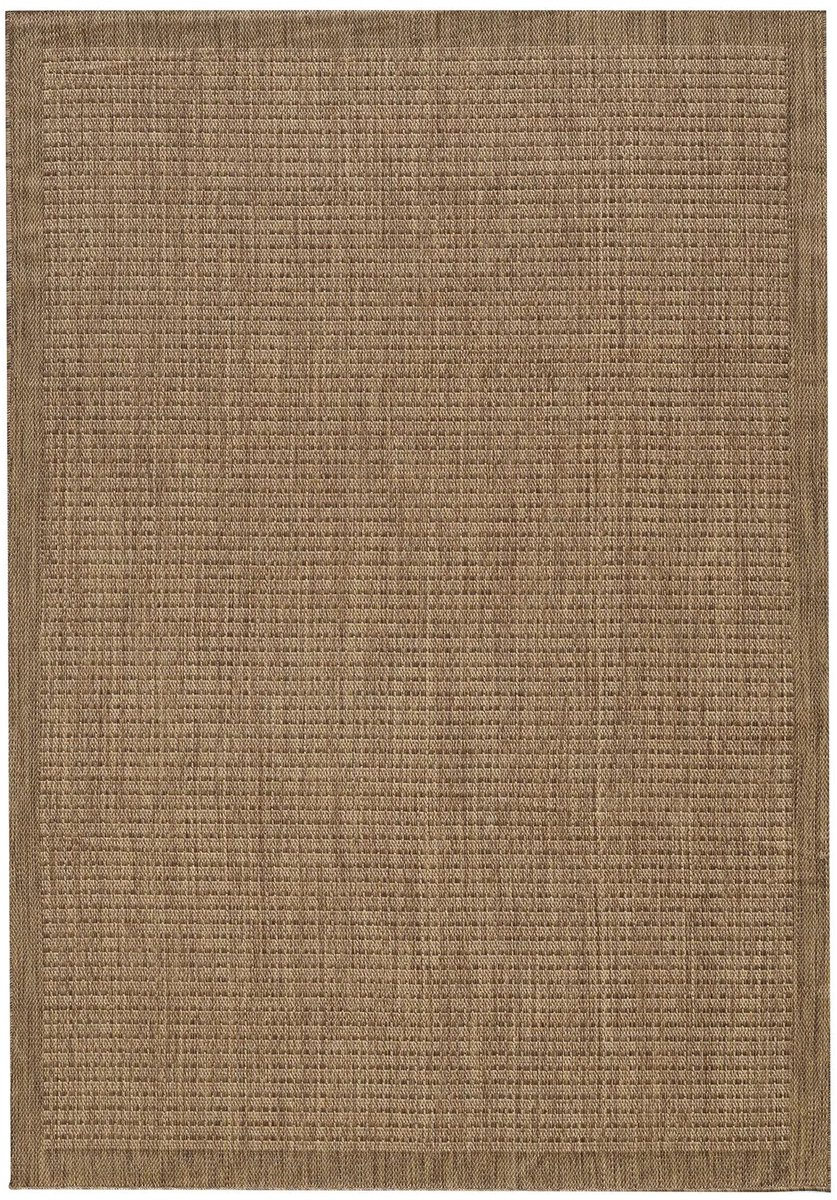 Dutch XXL Buitenkleed | Giza | Kader | Bruin | 120x170 cm | Buitentapijt | Tuintapijt