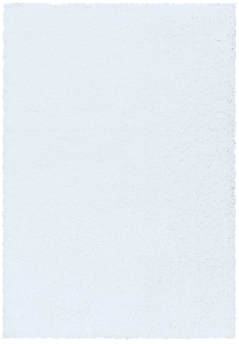 Dutch XXL Hoogpolig Vloerkleed | Tapijt | Shaggy | Sydney | Uni | Wit | 300x400 cm