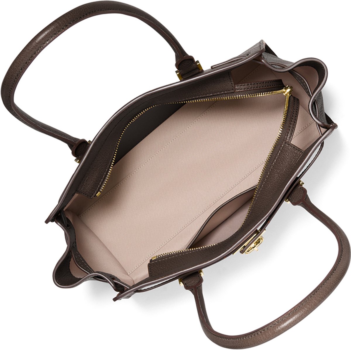 Michael Kors Hamilton Moderne Medium Schoudertas Dames - Leer - Licht Blauwe