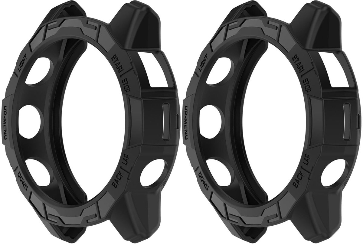 TPU Beschermhoes voor Garmin Epix Pro Gen 2/Fenix 7X - Zwart
