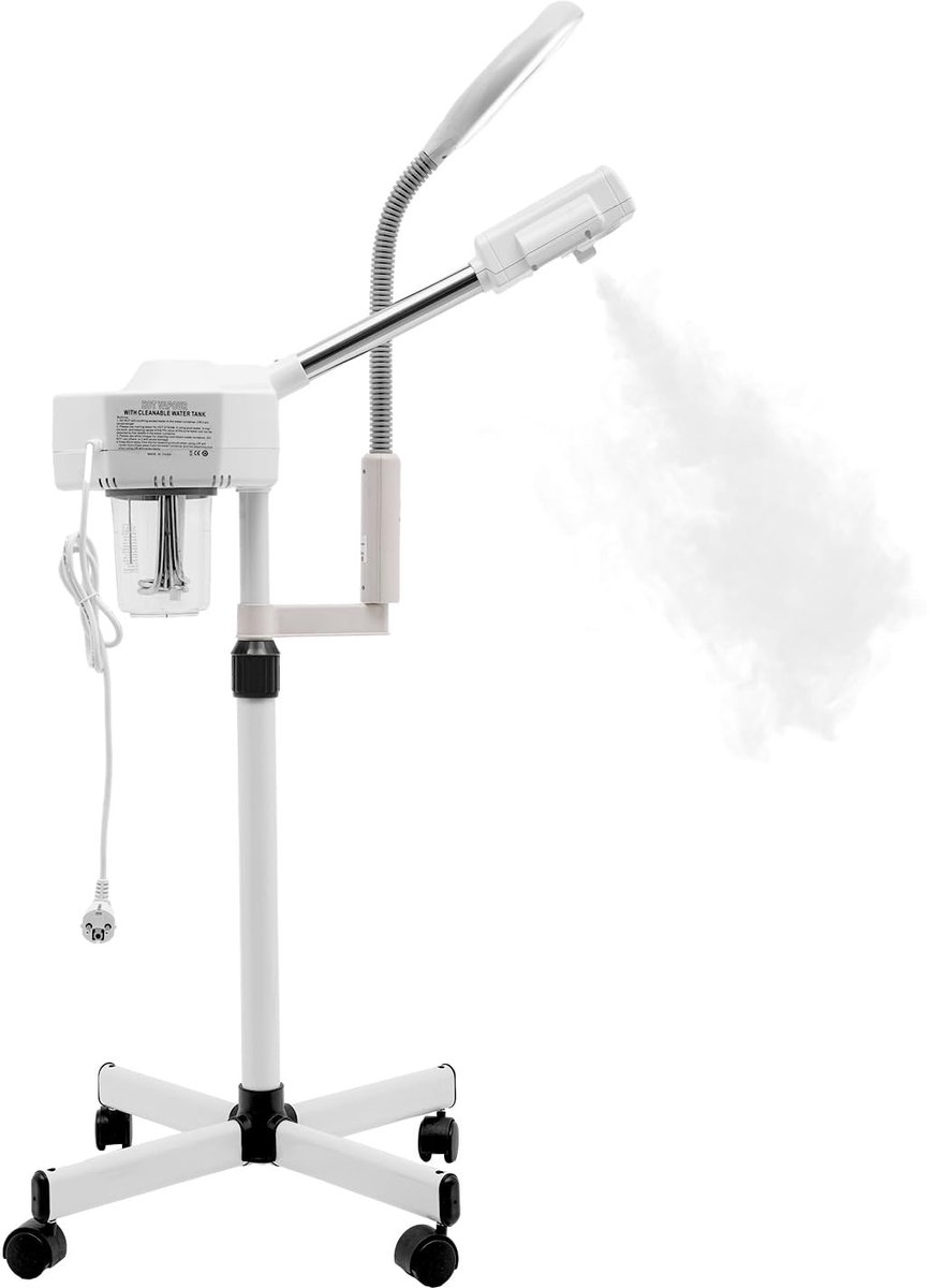 2-in-1 Stoomapparaat met Vergrootglas - 800 W