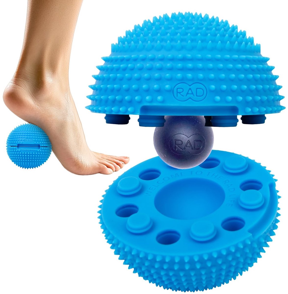 Massagebal voor myofasciale release - Spiky design