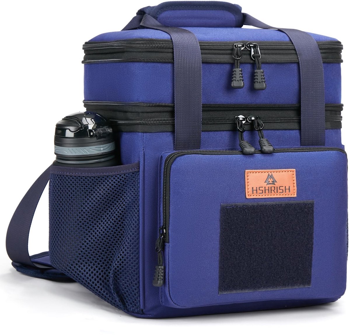 Dubbele Koeltas - 15 Liter - Waterdicht - Blauw