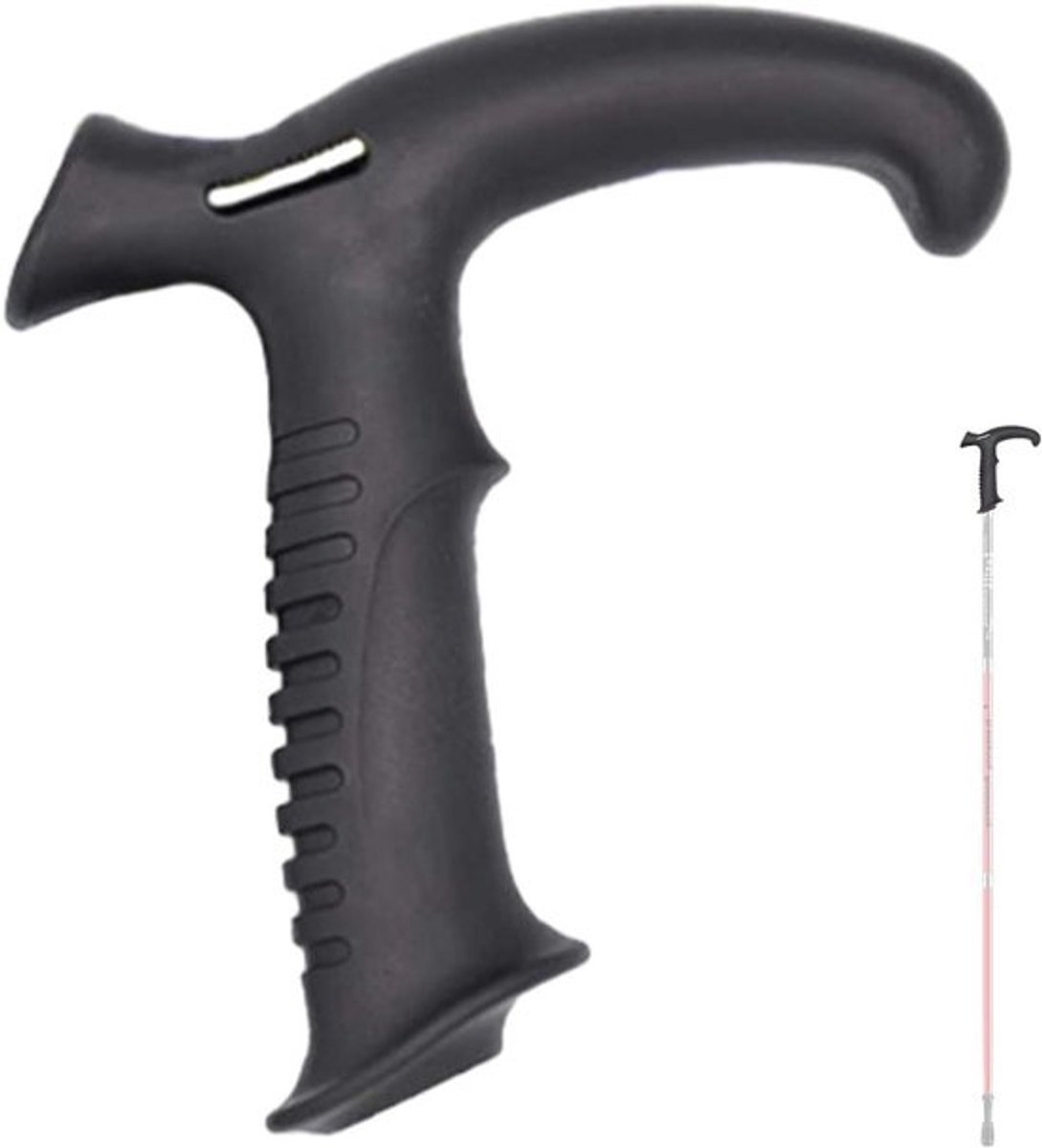 Wandelstok Greep - Trekkingstok Handvat - Verbeterde Stabiliteit - Ergonomisch Ontwerp - 18 mm Gatdiameter - A