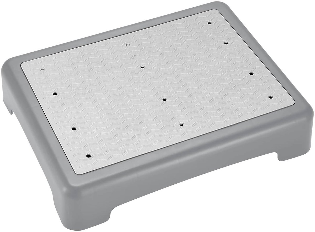 Antislip Halve Trede - Draagvermogen tot 200kg - Grijs