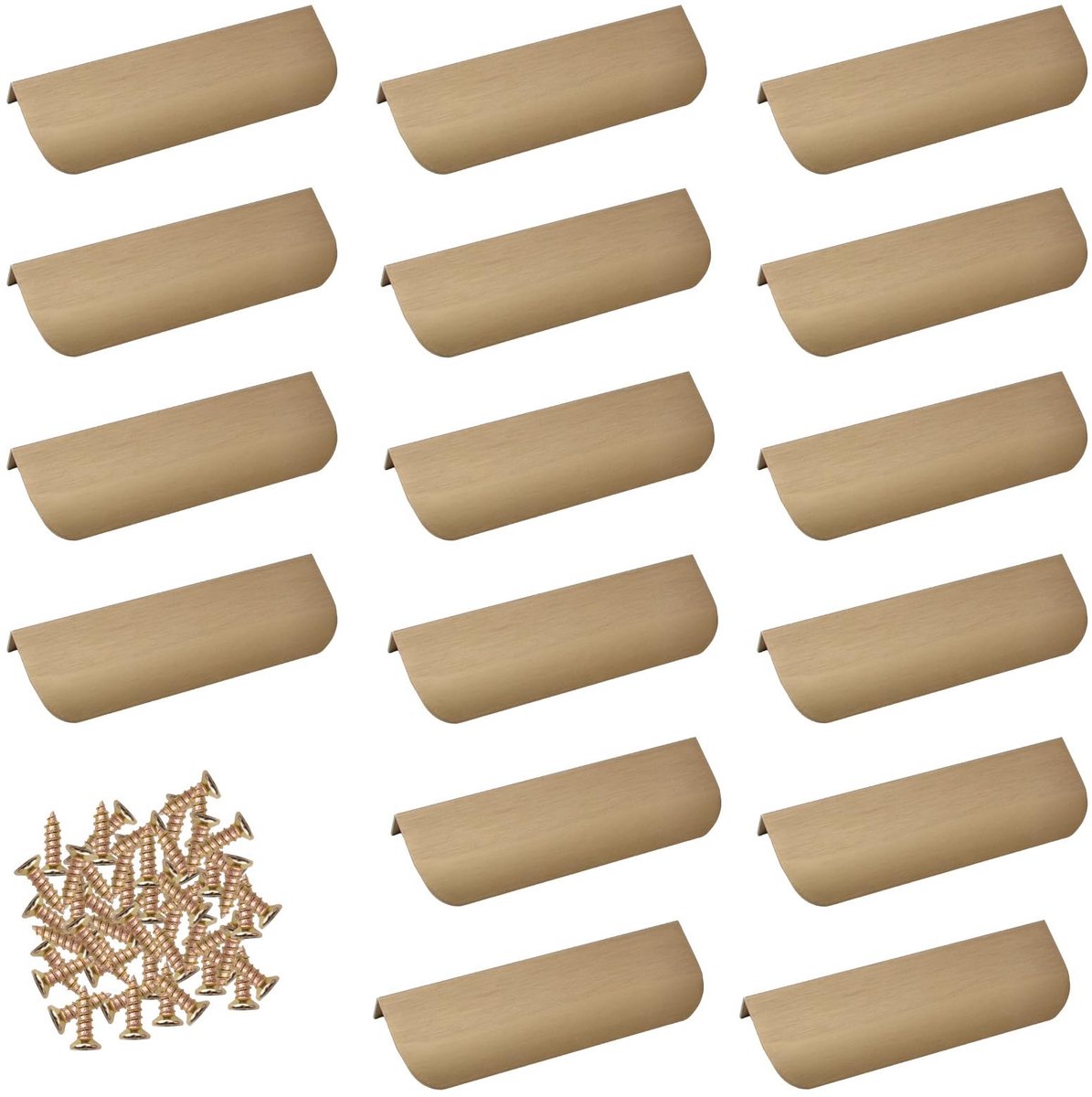 Finger Edge Puller - 16 stuks - Bronzen