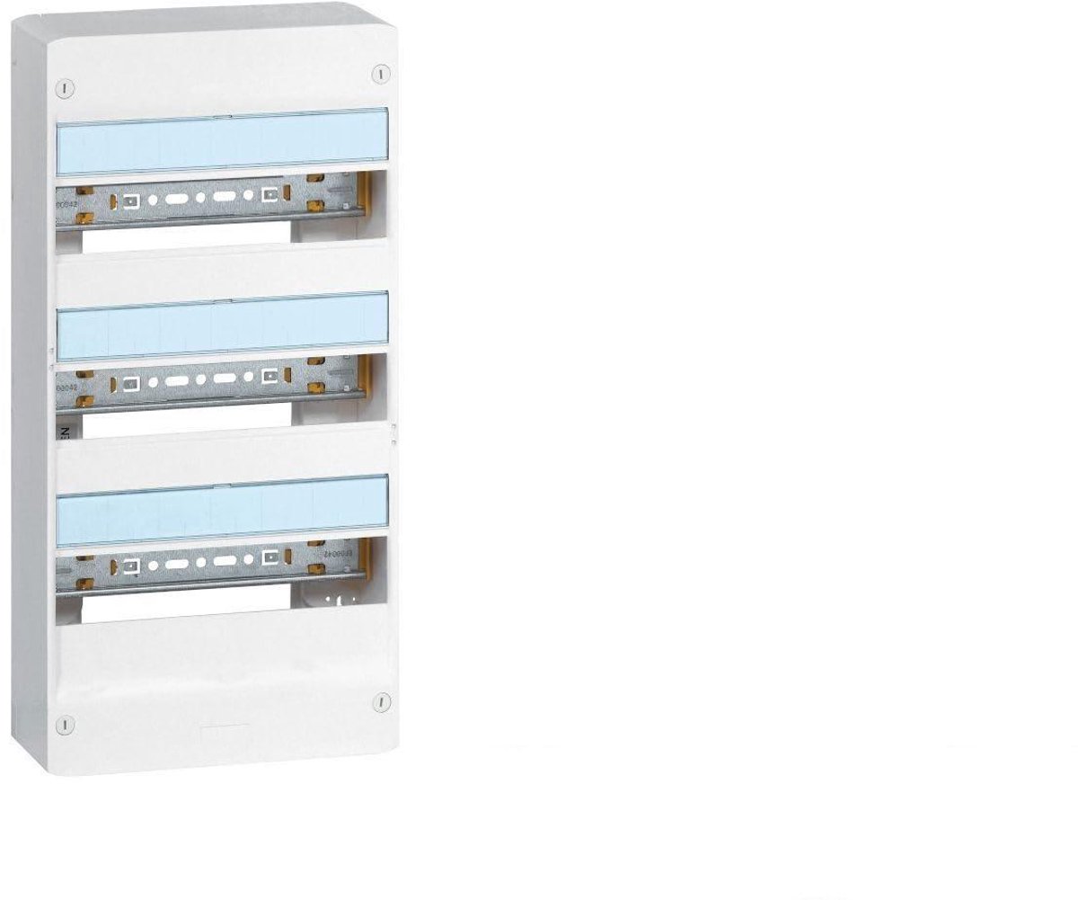 Verdeelblok Drivia - Groepenkast Kast - Elektrische Installatie - Verstelbare Rails - 39 Modules - Wit