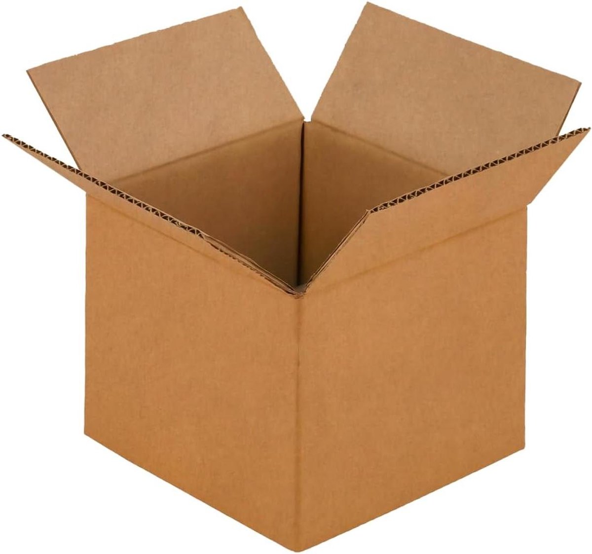 Verhuisdozen Dubbel Golfkarton - Verzenddozen Opslagdozen - Verhuizen Opslag - Met Handgrepen - 30 x 20 x 15 cm - Bruin