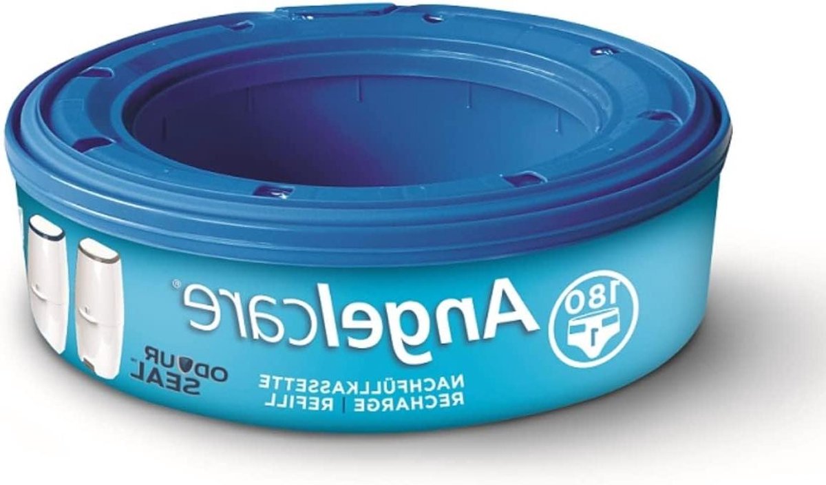 Navulcassette Luieremmer - Luier Emmer Zakken - Geurvrij Luiers Opslaan - Meerlaagse Foliebarrière - 90 g - Blauw