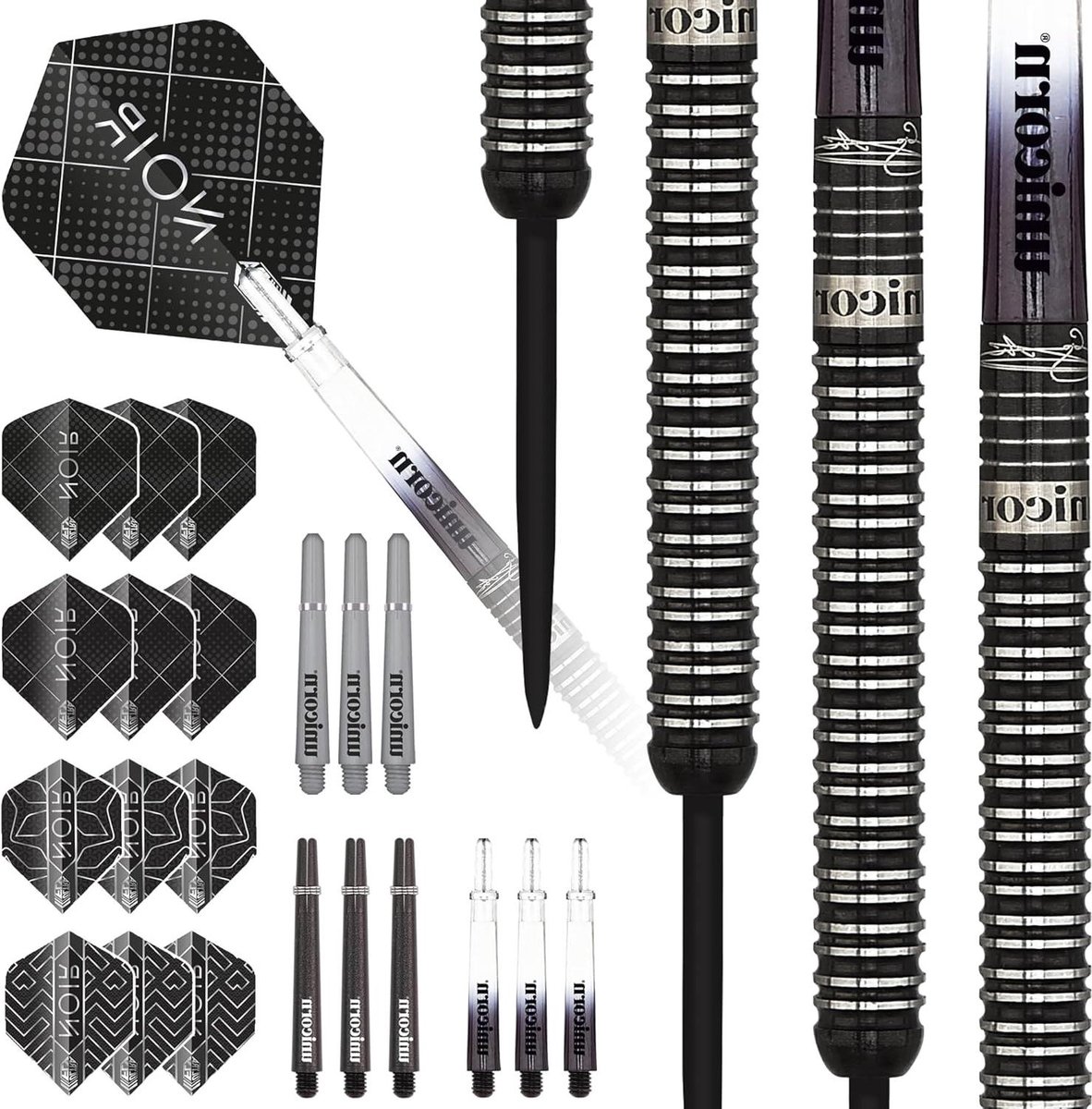 Dartpijlen Set - Pijlen Set - Precisie Werpen - 90% Tungsten - 25 gram - Multicolor