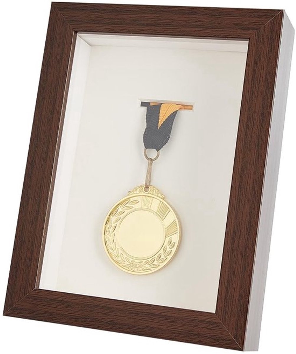 VT Goods - Medailledisplay - Sportmedailles - Houten fotolijst