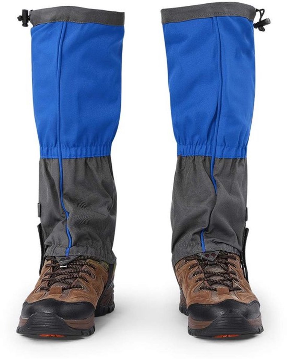 Dailygoody Waterdichte Wandelschoenen Sneeuwlegging Beenkappen Blauw