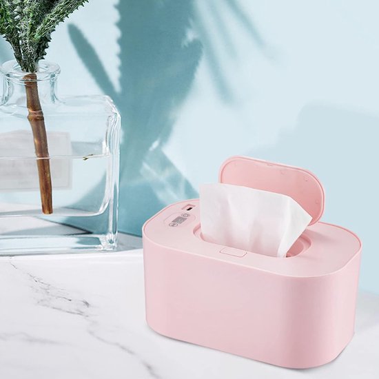 USB Aangedreven Luiendoekjes Warmer met 3 Warmtestanden, Grote Capaciteit — afbeelding 3