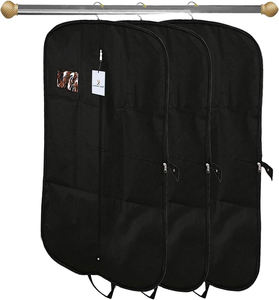 Opvouwbare Kledinghoes - Jashoes Blazerhoes - Kleding Beschermen - Niet-geweven Materiaal - 94 x 61 cm - Grijs