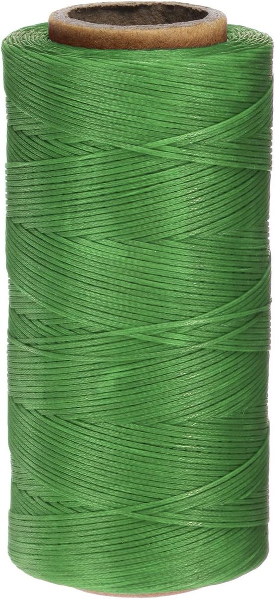 150D gewaxte draad 0,8 mm polyester leer naaien waxkoord van leer voor naden leer naaien binding handwerk groen