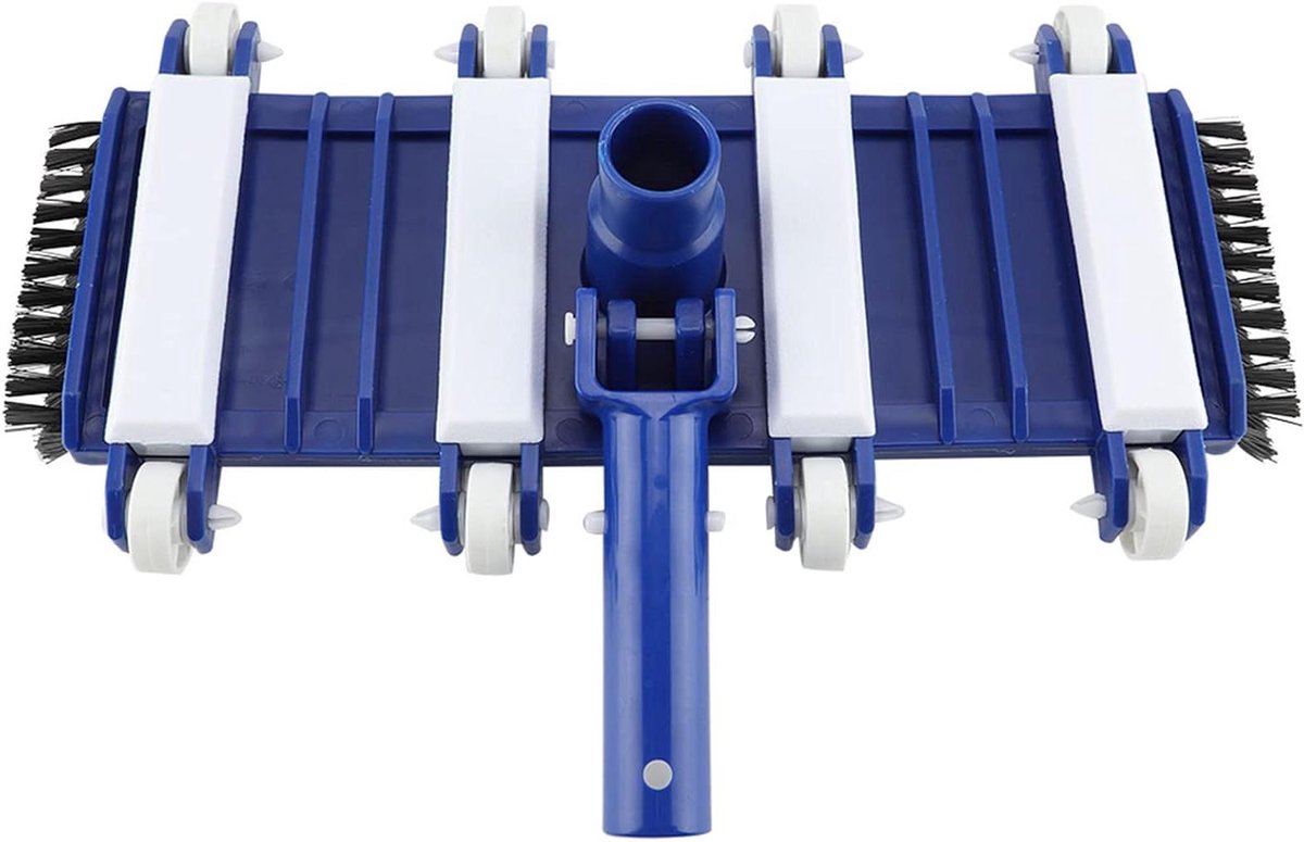 Zwembadstofzuiger Opzetstuk - Poolreiniger Borstel - Waterkwaliteit Verbeteren - Zachte Krasvrije Borstels - 38 cm - Zwart