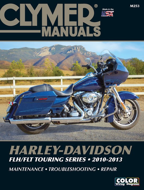 Clymer Manuals Harley-Davidson FLH/FLT Touring Series 2010-2013