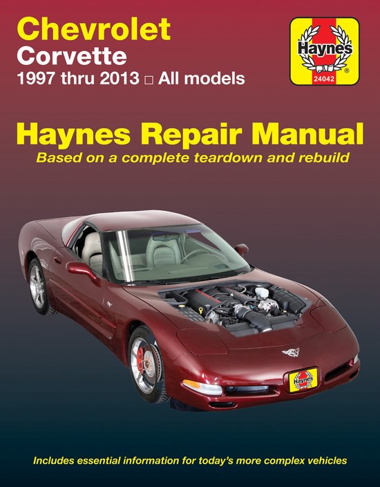 Chevrolet Corvette (97-13) Haynes Repair Manual (USA) - cover