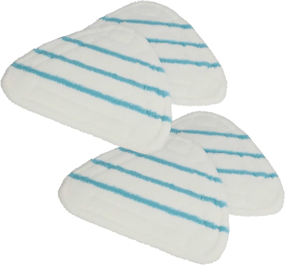 Stoomreiniger Doeken - Vervangende Pads - Grondig Reinigen - Microvezel Absorptie - 28 x 20.5 cm - Blauw/Wit