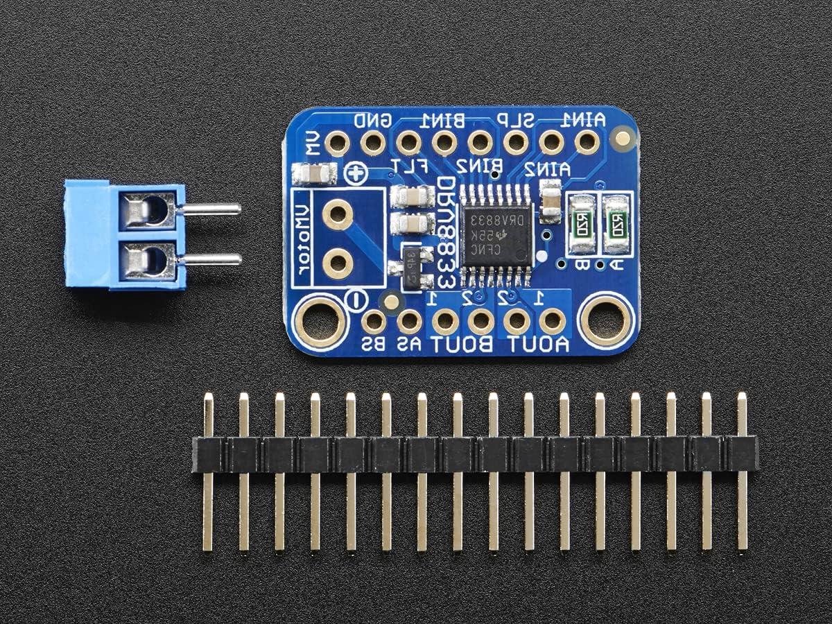 Motor Driver Board - DC Stappenmotor - Elektronische Projecten - Dubbele Motor Controle - 12 A Stroom - Groen