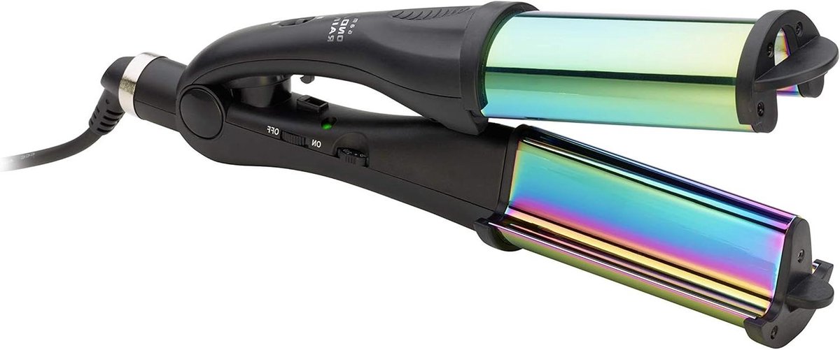 Golventang - Haarstyler - Professioneel Krullen - Intelligente Temperatuur - 230°C - Regenboog