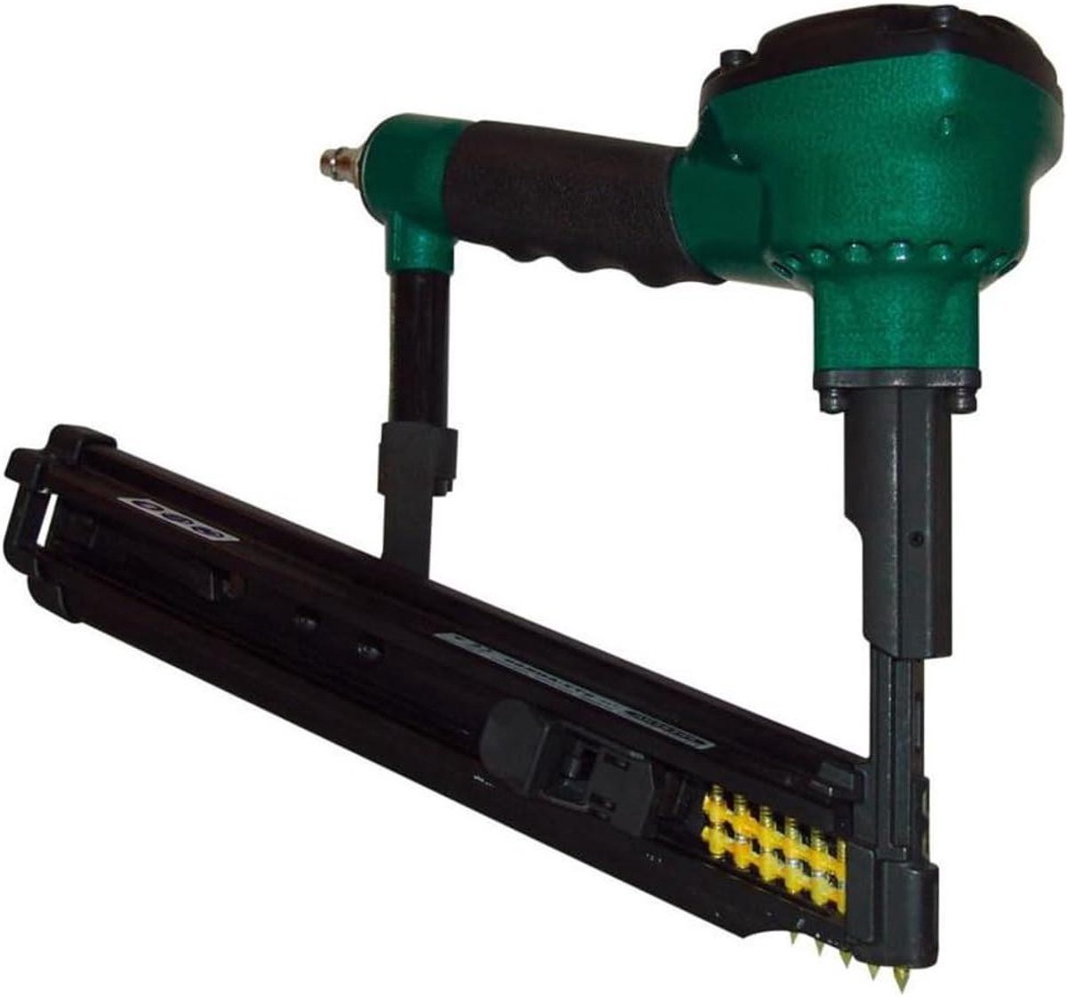 ankernagelpistool - nagelapparaat tacker - Dakbedekking bevestigen - Meerslagtechniek - 40-60 mm - groen