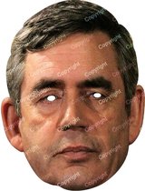 MASK-ARADE - Masker van Gordon Brown - Maskers > Half maskers
