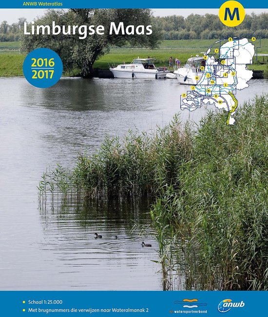 ANWB wateratlas - Limburgse Maas 2016/2017 - cover