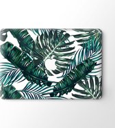 Lunso - vinyl sticker - MacBook Pro 16 inch (2019) - Green Leaves