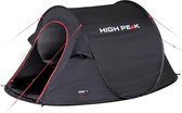 High Peak Pop Up Tent Vision 2 235 X 140 X 100 Cm - Zwart - 2 Persoons