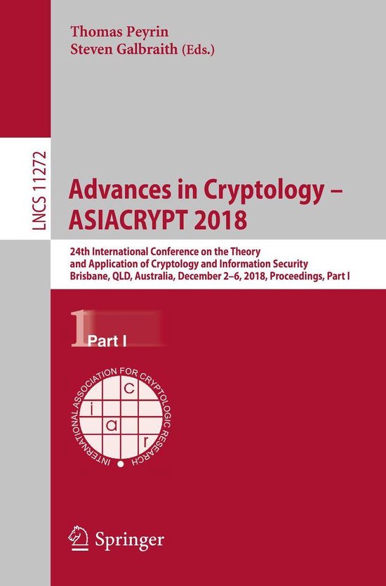 Springer Nature Proceedings Computer Science 1 - Advances in ... - cover