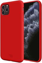 HappyCase Apple iPhone 11 Pro Siliconen Back Cover Hoesje Rood