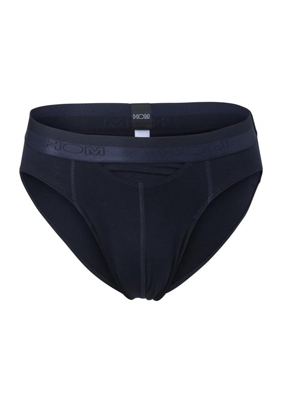 HOM HO1 mini briefs slip (1-pack) - herenslip met horizontale gulp - navy blauw - Maat: M