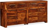 Dressoir 160x35x75 cm massief sheeshamhout