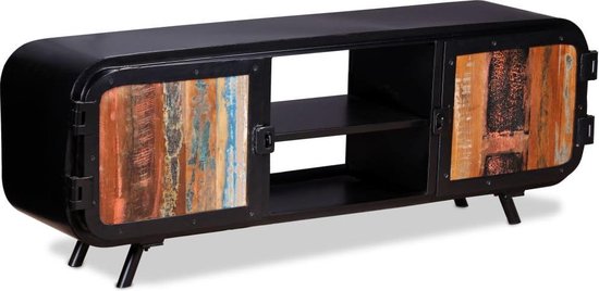 Tv-meubel gerecycled hout 120x30x45 cm